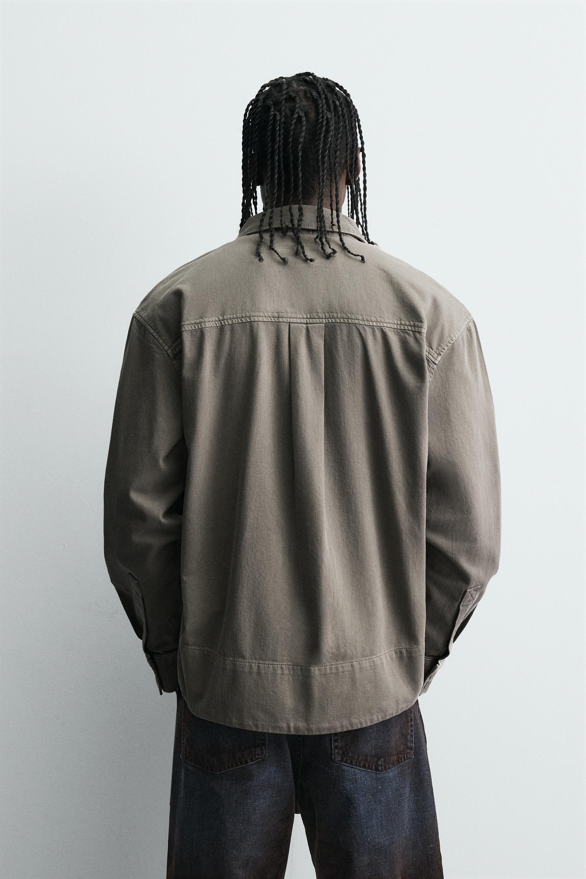 CHEMISE EN DENIM DÉLAVÉE