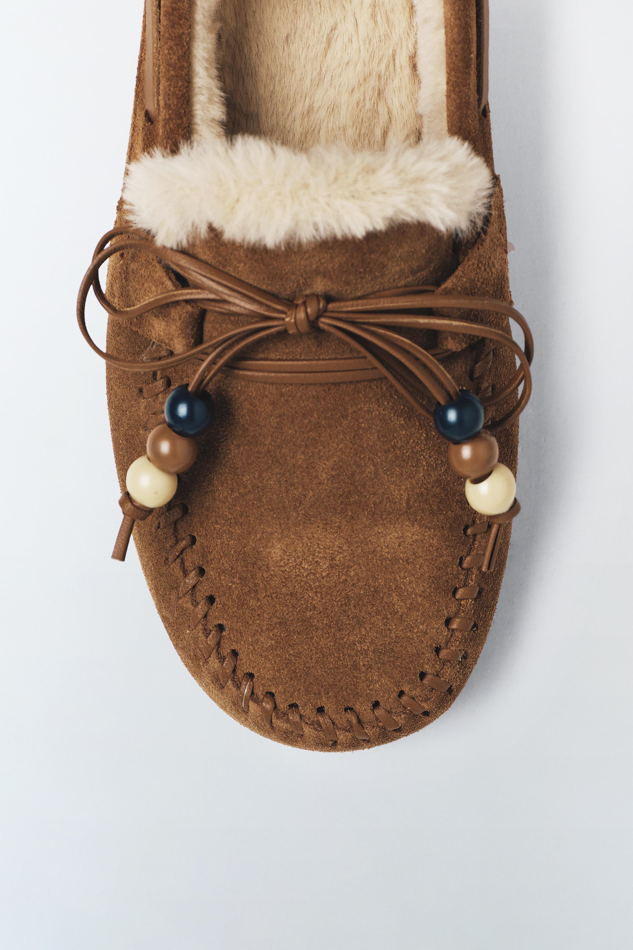 MOCASSINS EN CUIR VELOURS ÉDITION LIMITÉE