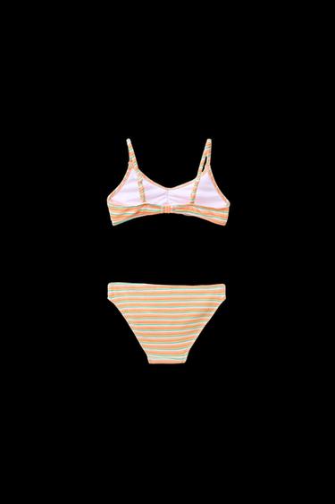6-14 JAHRE/ BIKINI MIT MEHRFARBIGEN STREIFEN - Bunt von Zara