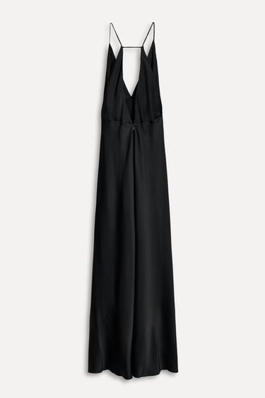 LONG CAMISOLE DRESS 50TH ANNIVERSARY - Black by Zara - Image 2