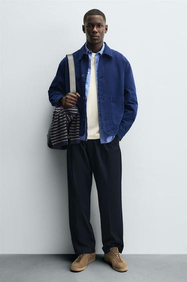 SNEAKER IN PELLE - Marrone di Zara - Immagine 0