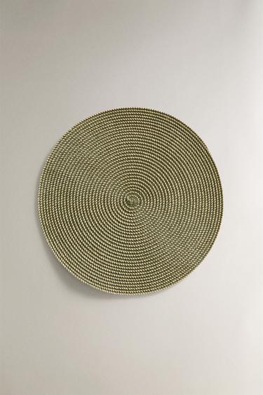 PAPER PLACEMAT (PACK OF 2) - Green by Zara
