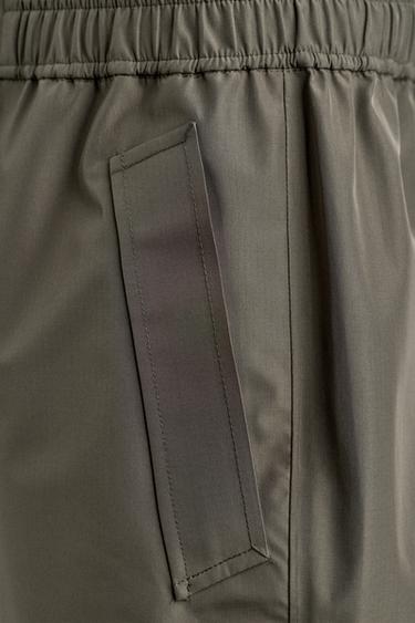 TECHNICAL SHELL TROUSERS AARON LEVINE X ZARA - Dark green by Zara - Image 8