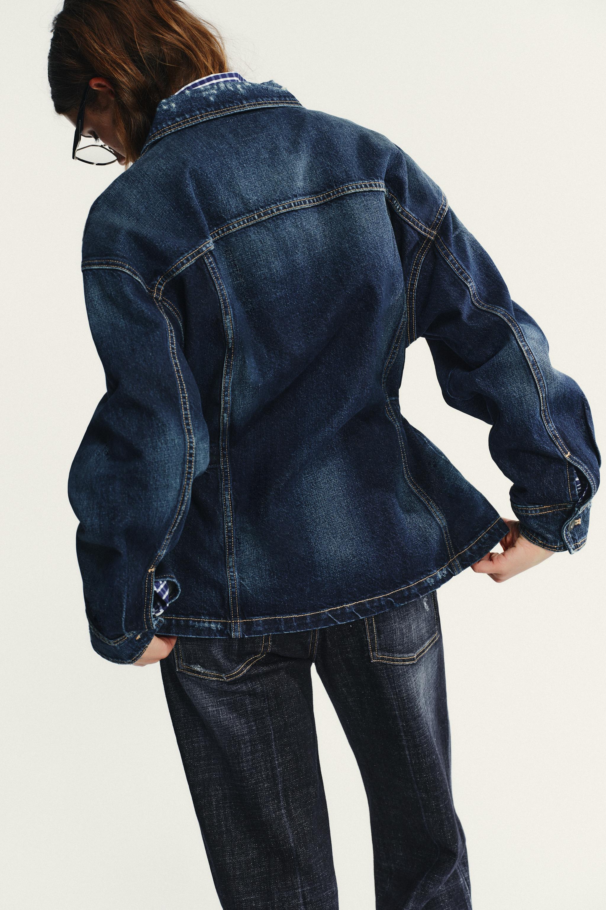 TRF DENIM JACKET - Blue | ZARA United States