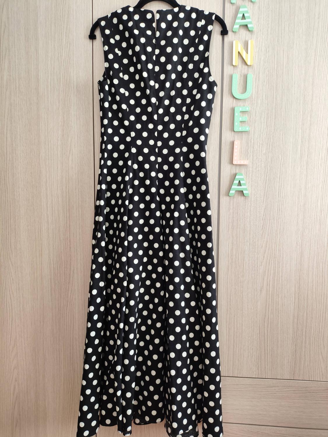 VESTIDO MIDI MANGA SISA ZW COLLECTION - Image 2