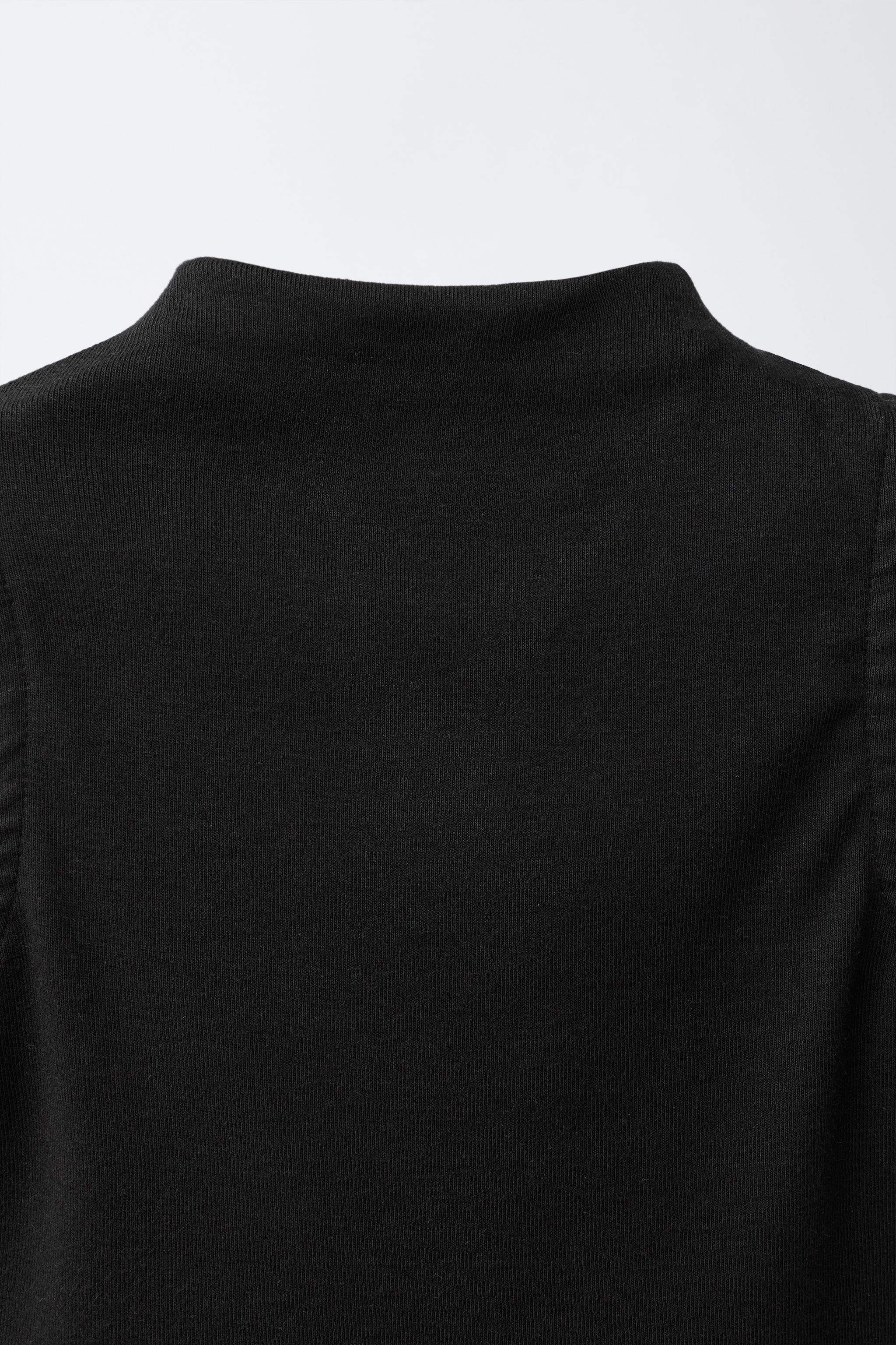 COTTON AND MODAL SLEEVELESS T-SHIRT