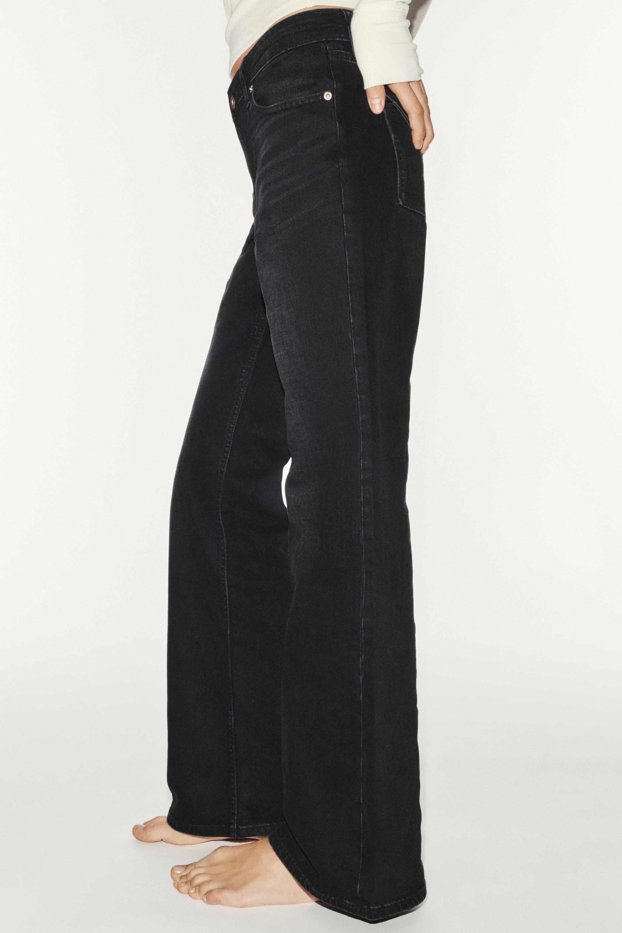 TRF LOW-RISE BOOTCUT JEANS