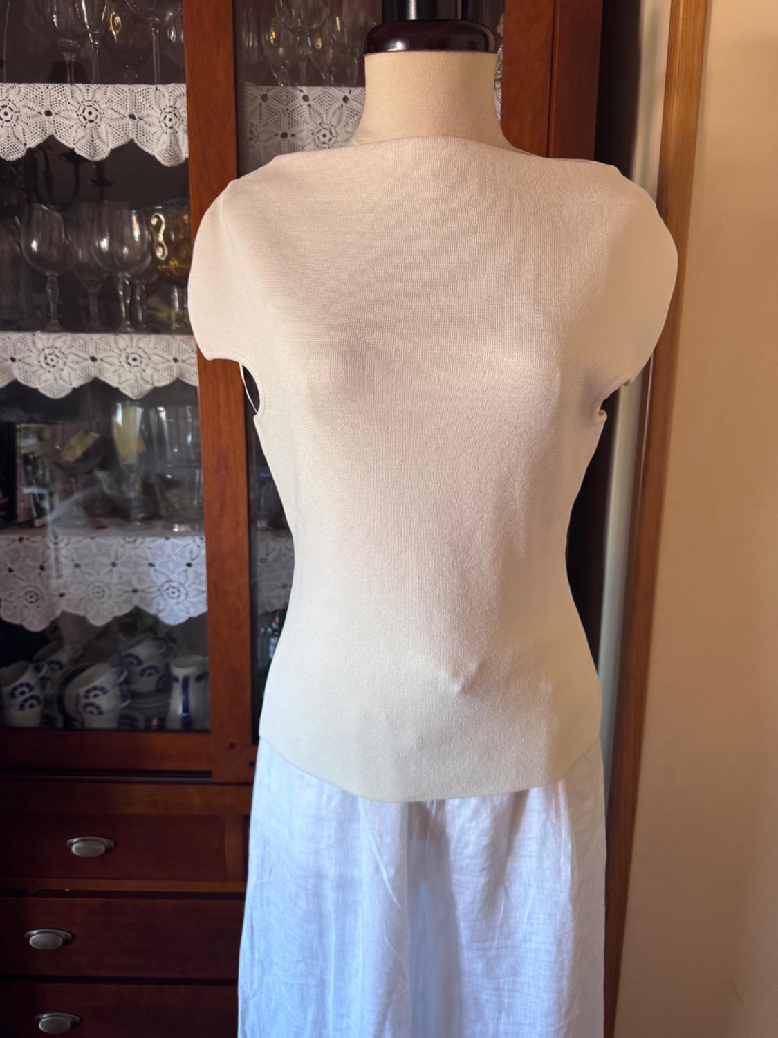 KNIT BOAT NECK TOP - Image 2