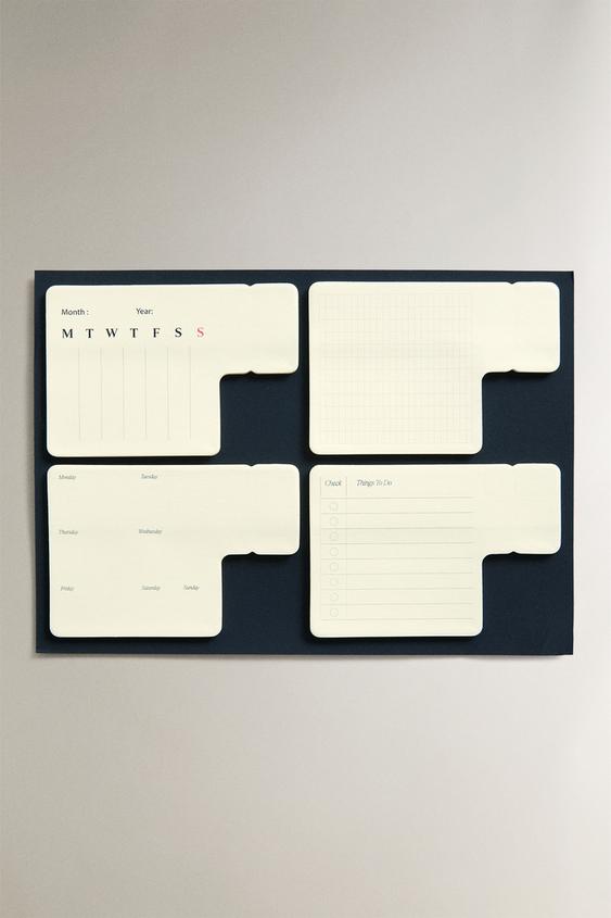 SET OF STICKY NOTES - متعدد الألوان الخاص بـ Zara - صورة 0