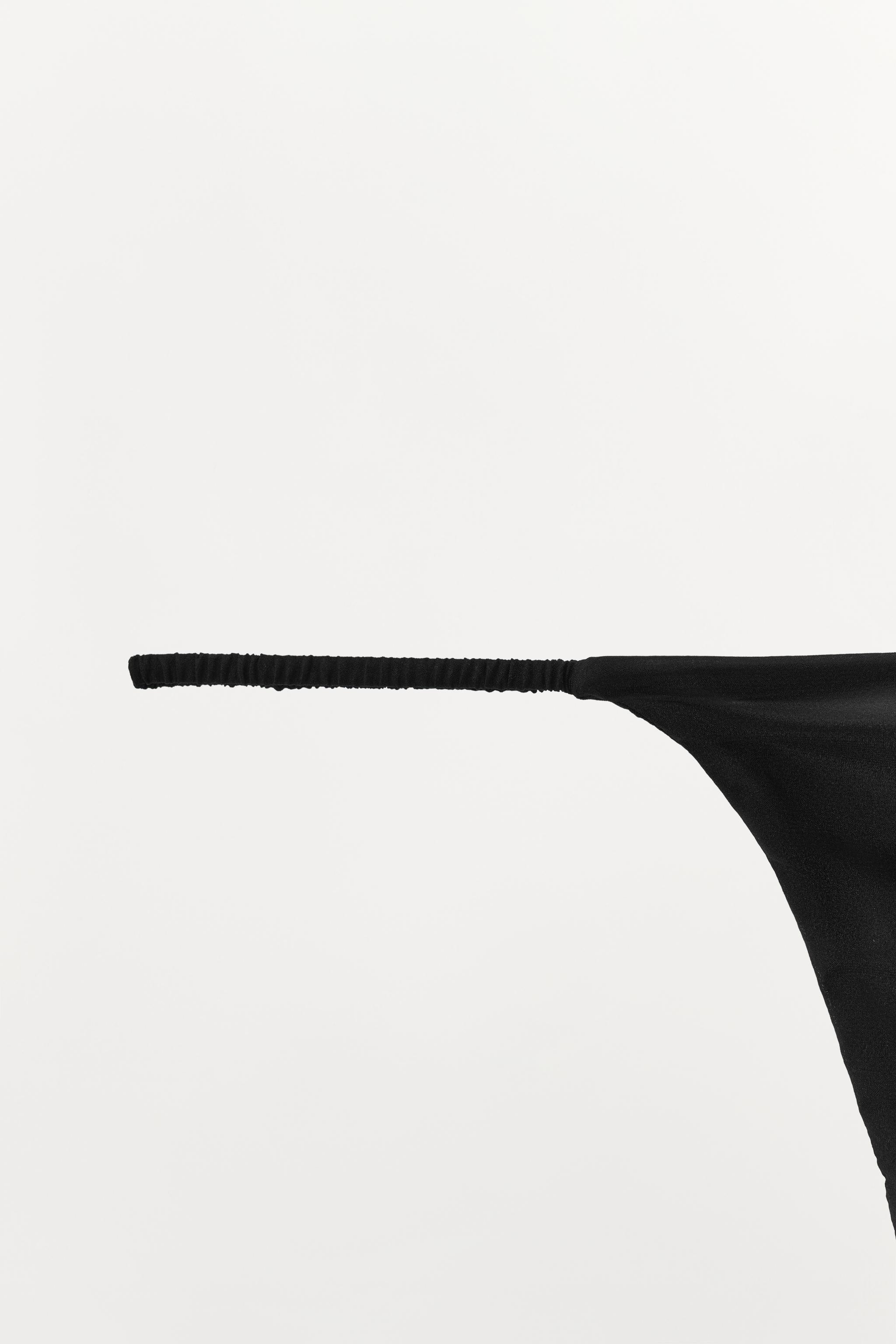 SILK BLEND THONG