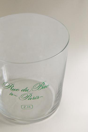 VERRE EN VERRE RECYCLABLE RUE DU BAC - 990 de Zara - Image 3