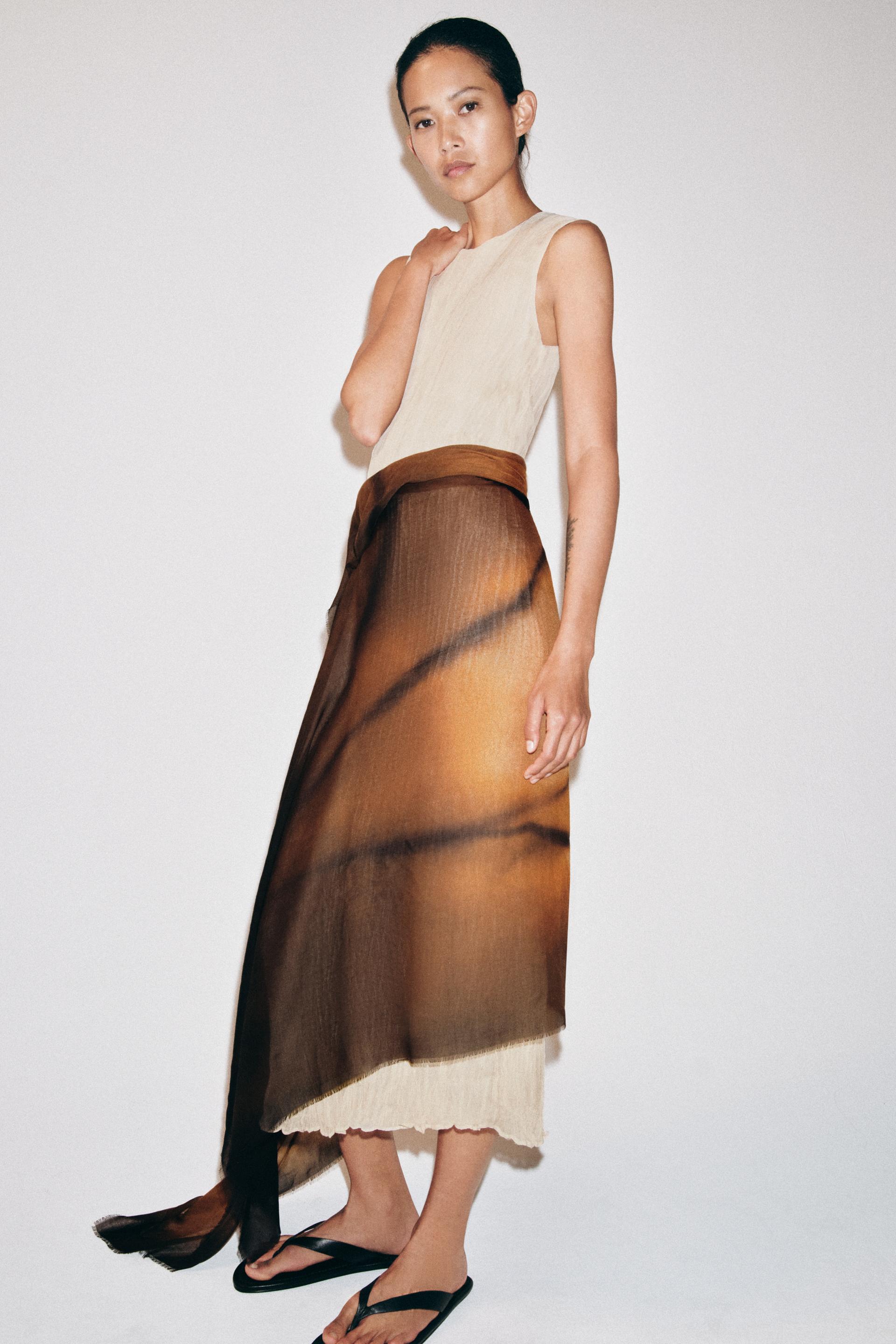 Modal Silk Printed Scarf