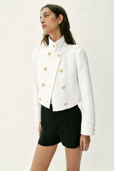 SHORT TAILLE HAUTE - Noir de Zara - Image 1