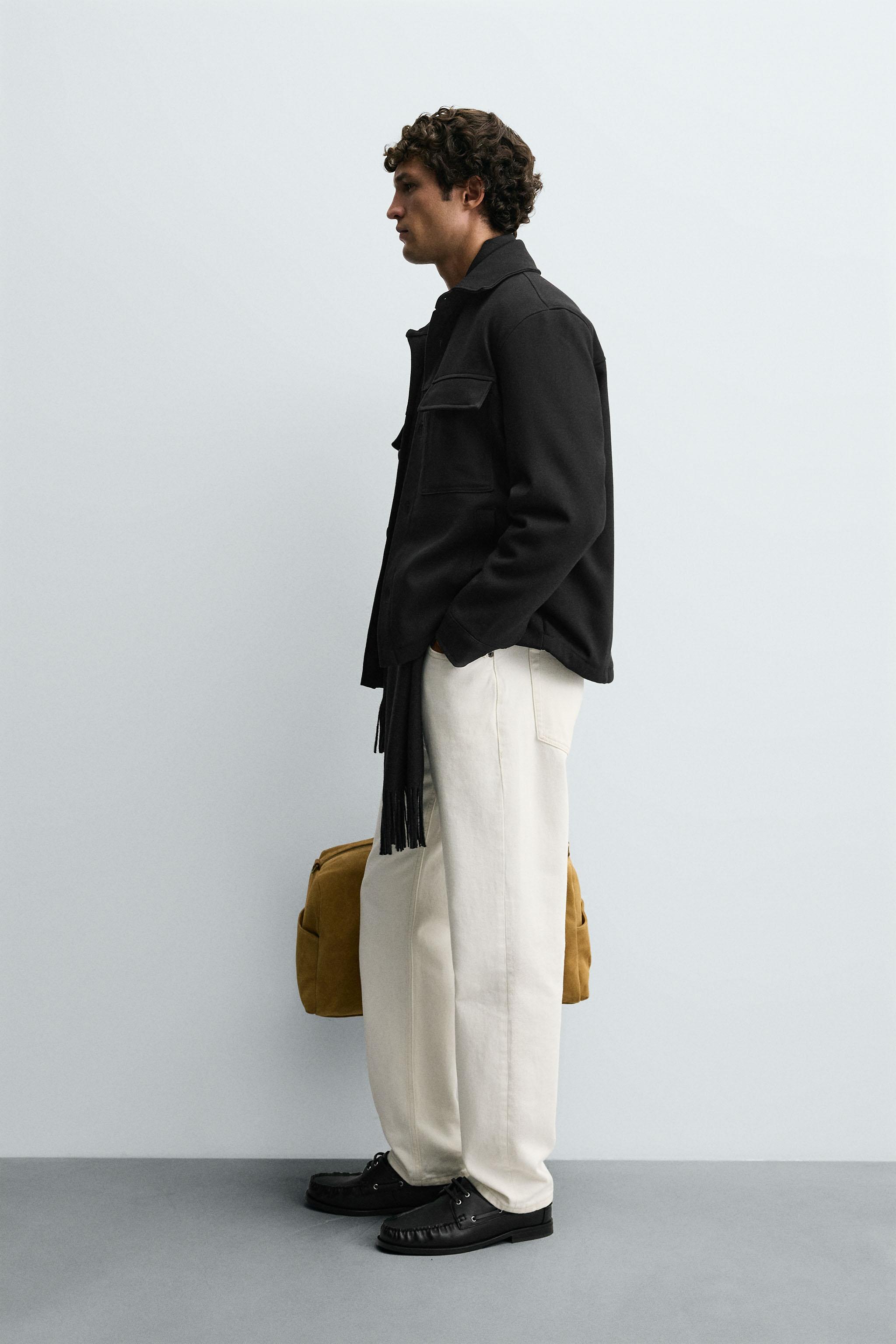 TEXTURED QUILTED OVERSHIRT