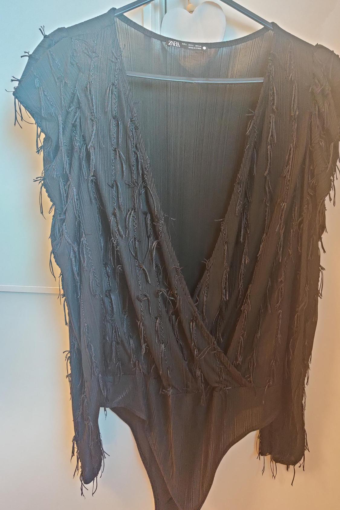 FRINGED BODYSUIT