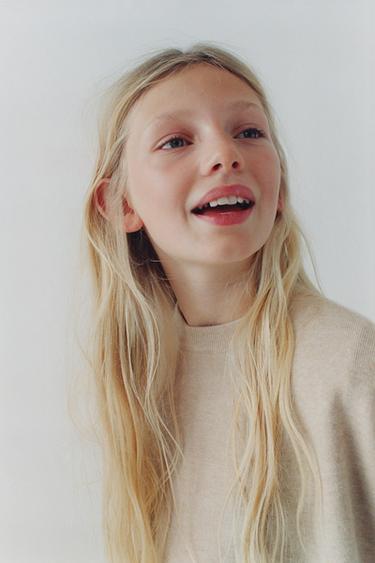 FINE KNIT JUMPER - Light beige by Zara