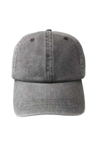 WASHED EFFECT TWILL CAP