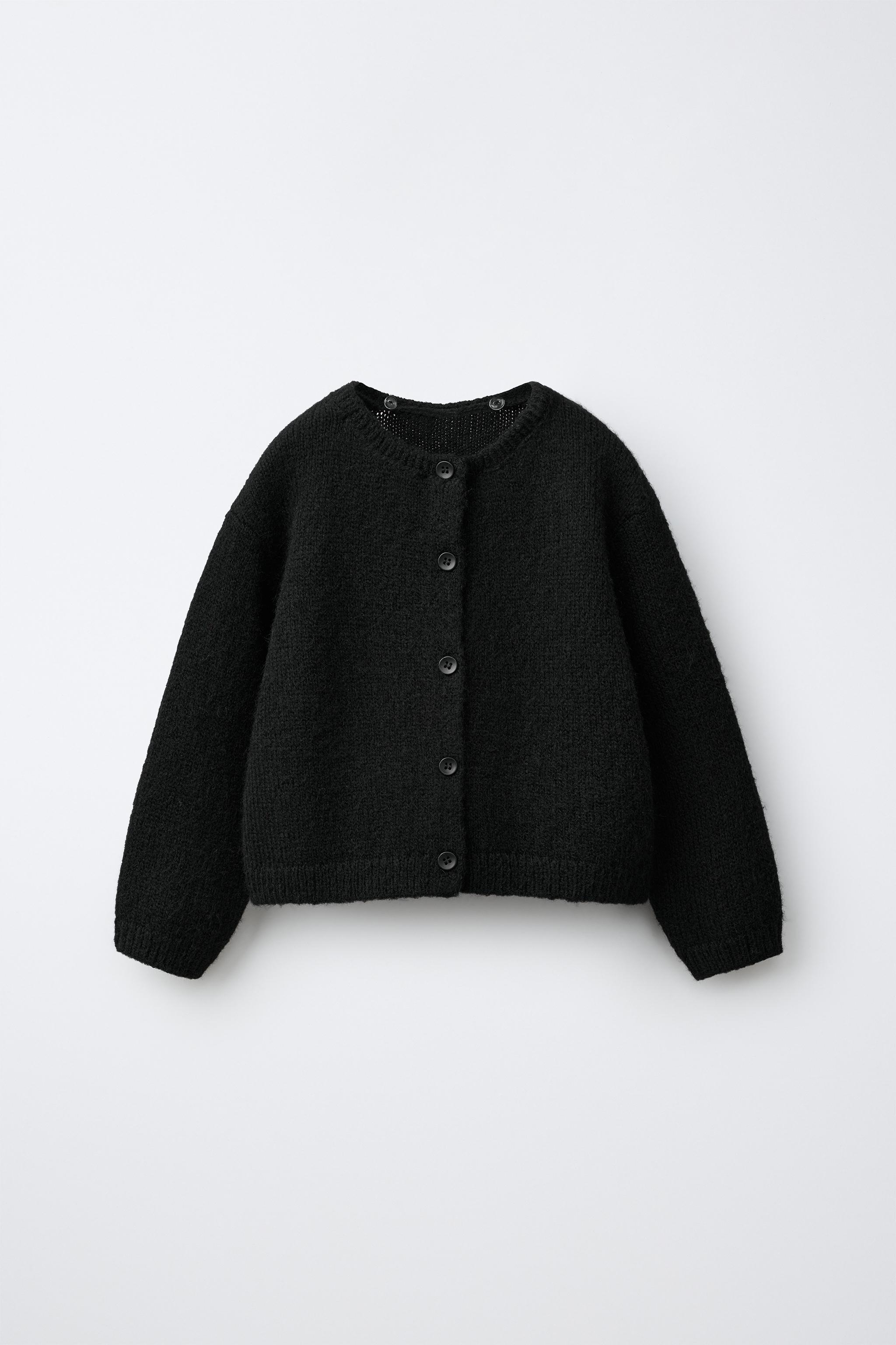 GILET EN MAILLE À COL DÉTACHABLE