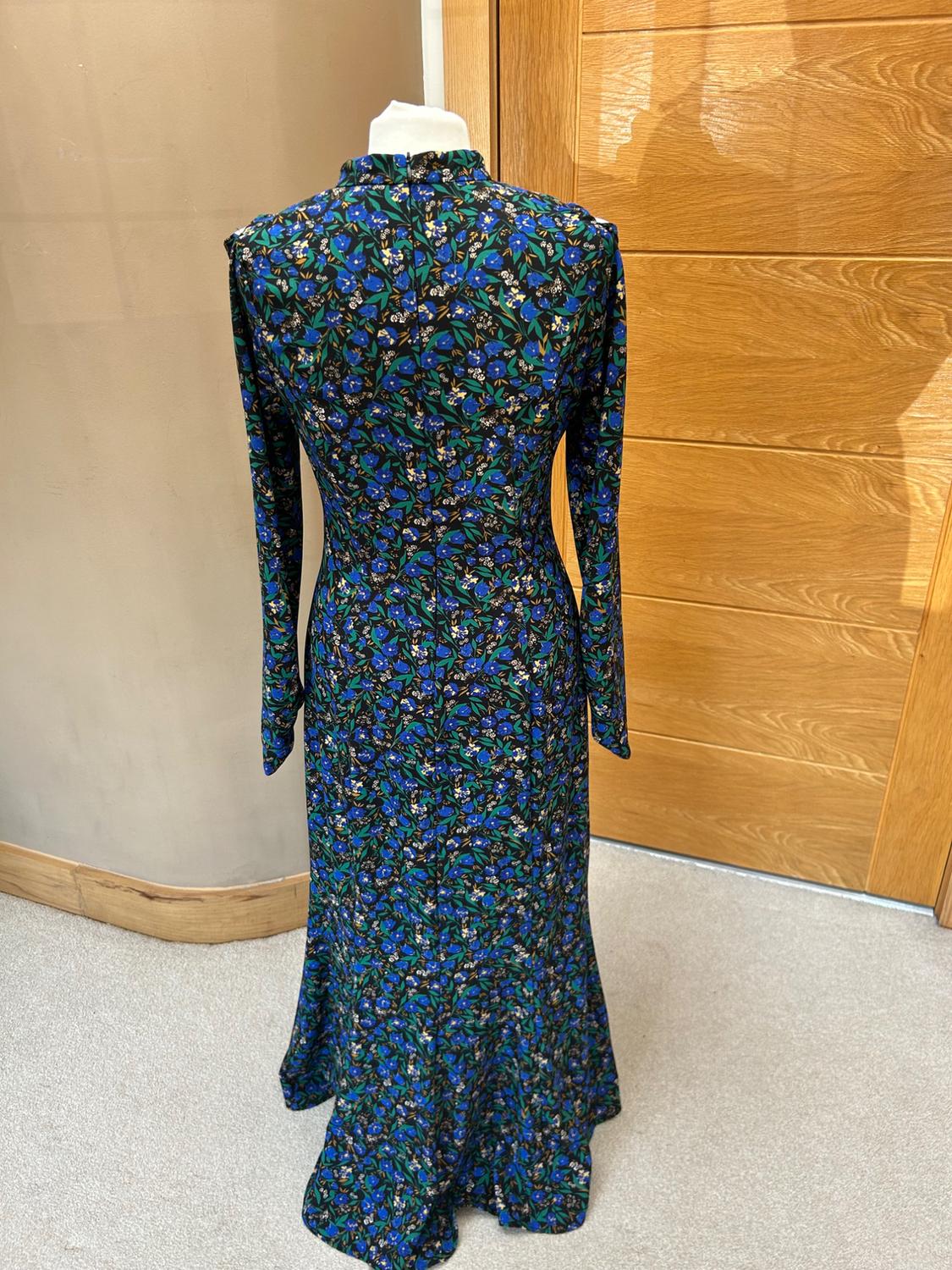 FLORAL-PRINT CUT-OUT DRESS - Image 3