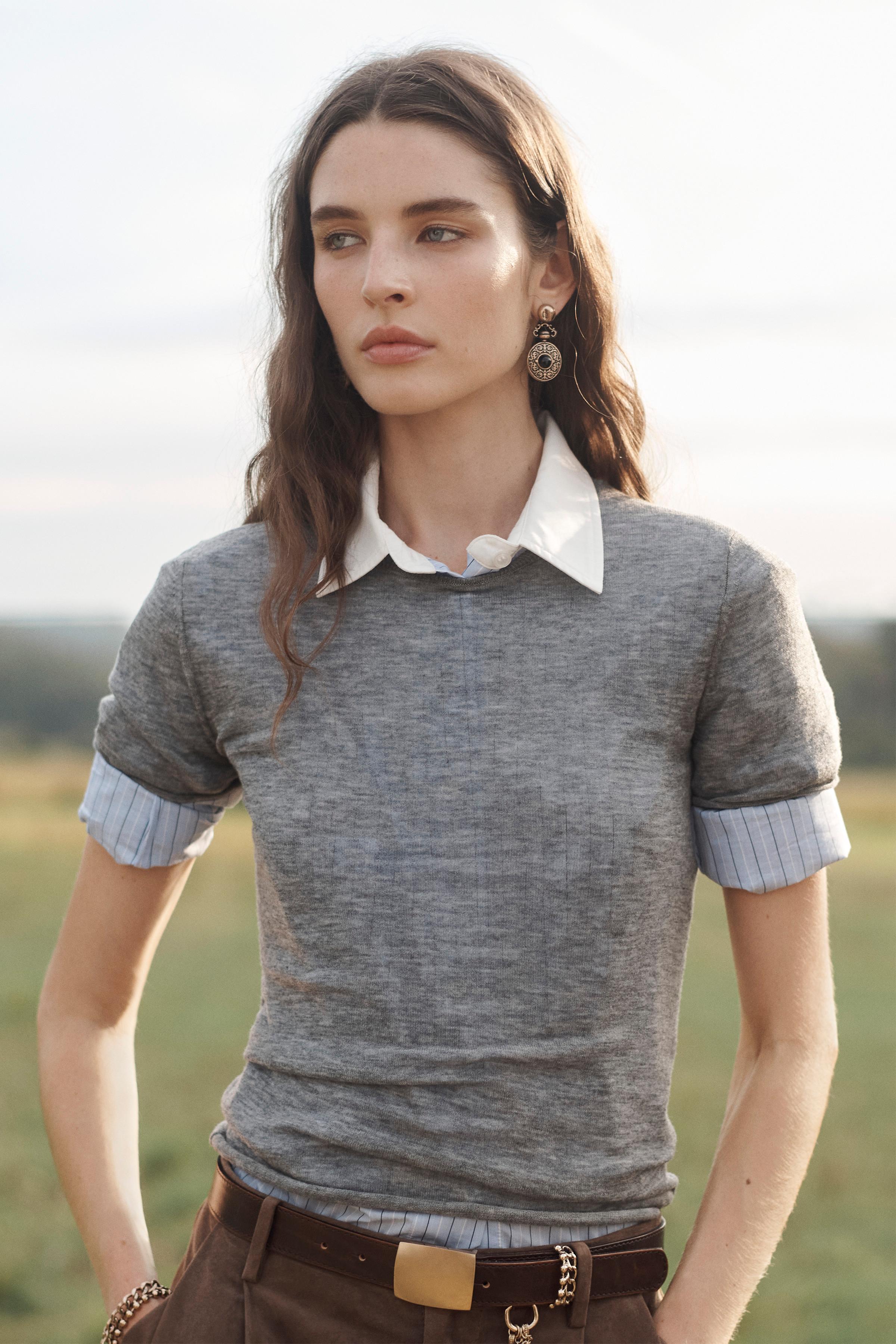 TOP EN MAILLE 100 % LAINE ÉDITION LIMITÉE