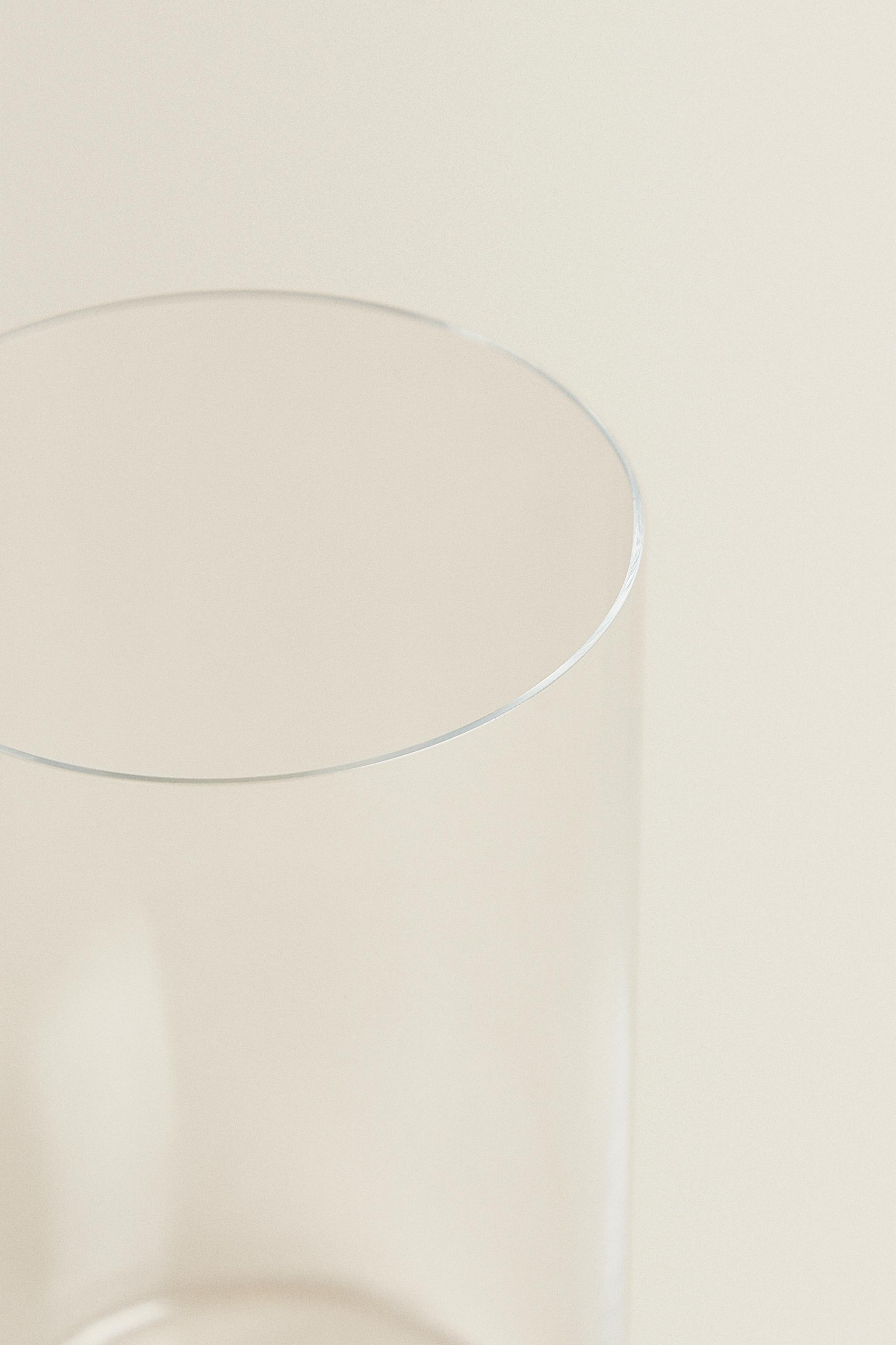 VERRE À SODA DROIT CRISTALLIN