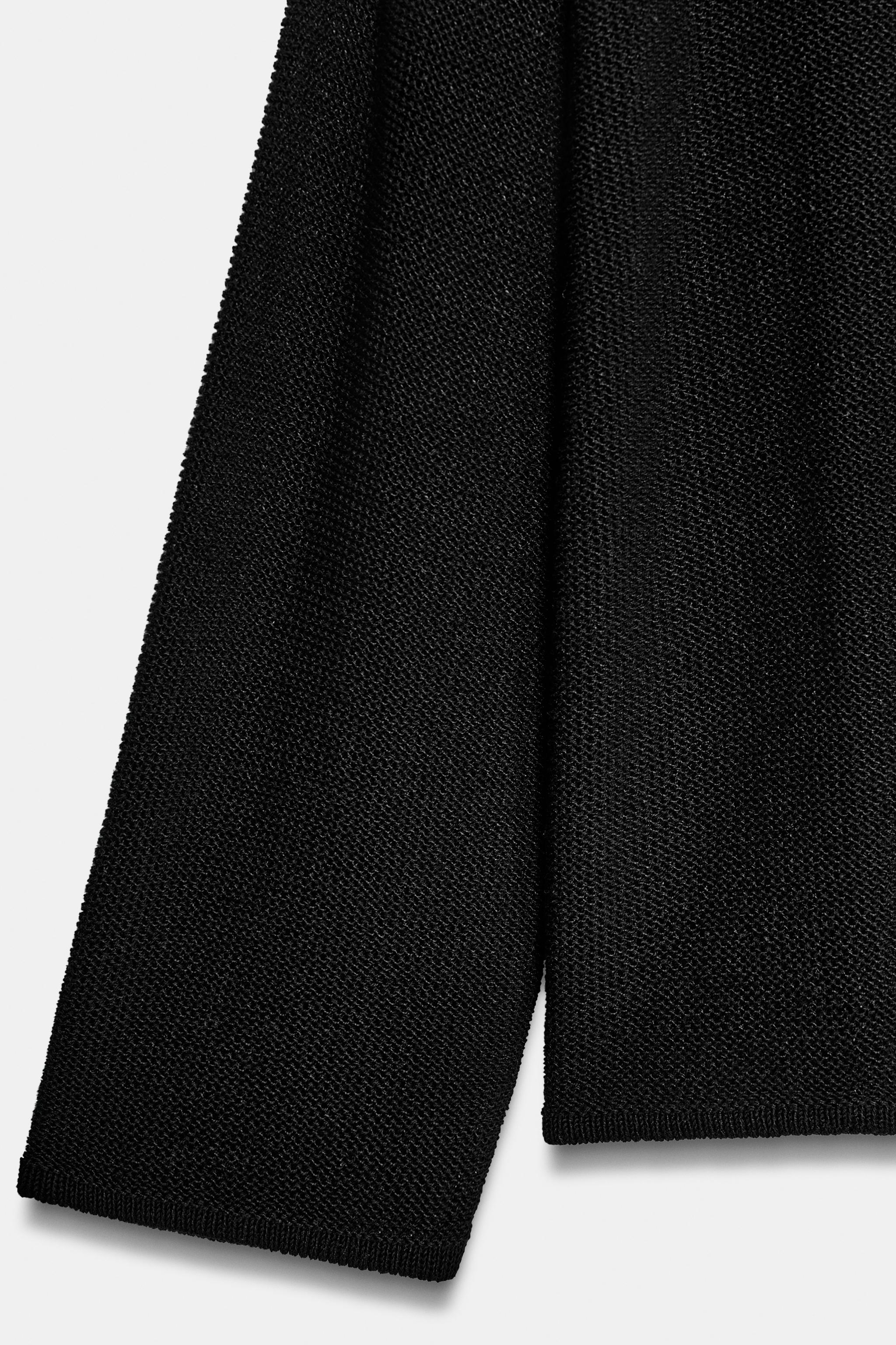 Женские свитеры Zara ROUND NECK KNIT SWEATER — фото 9