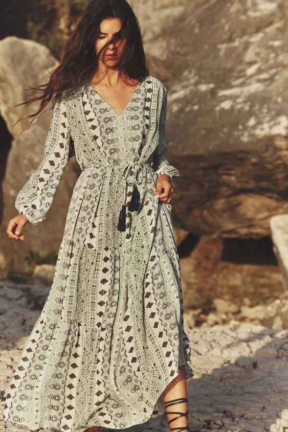 zara boho maxi dress Zara | Dresses | Zara Boho Maxi Dress