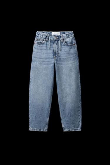 BAGGY-BALLOON-JEANS - Blau von Zara
