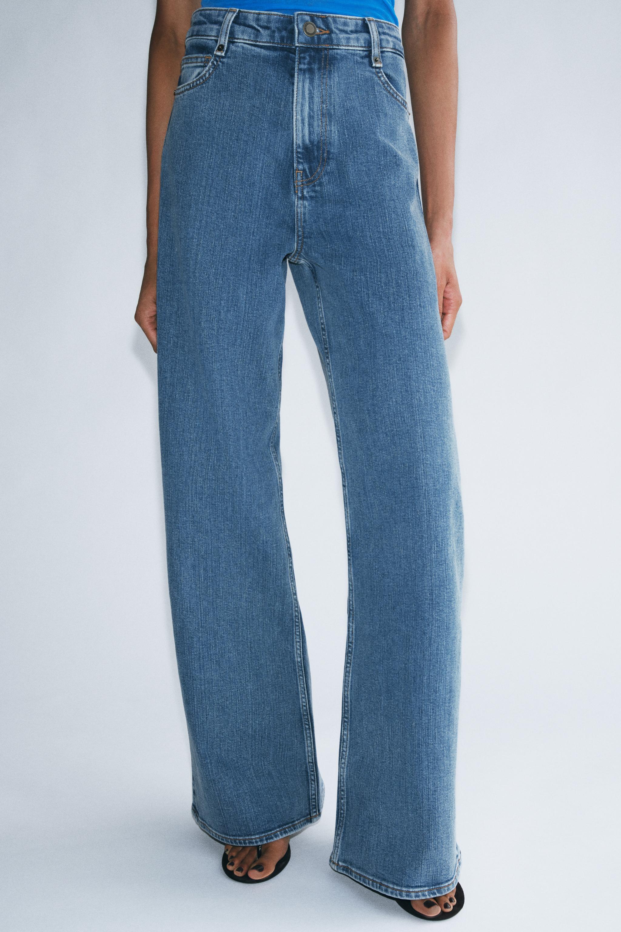 ZW COLLECTION HIGH WAIST WIDE LEG JEANS