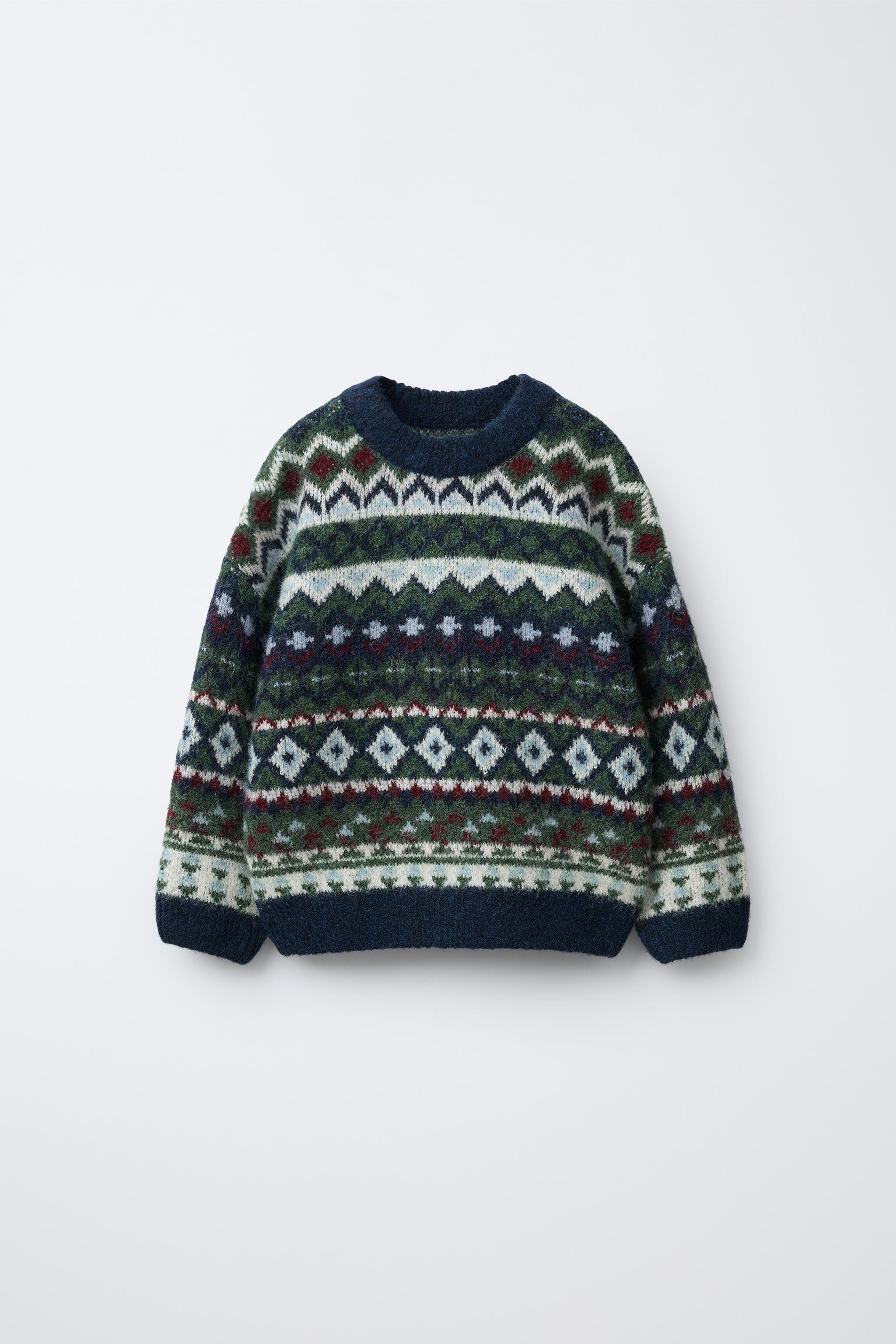 JACQUARD KNIT JUMPER
