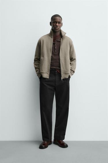 CHAQUETA CANALÉ INTERLOCK - Beige de Zara