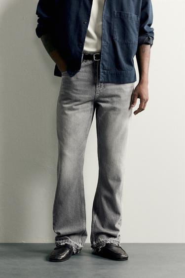 TEXANS FLARE FIT - Gris de Zara