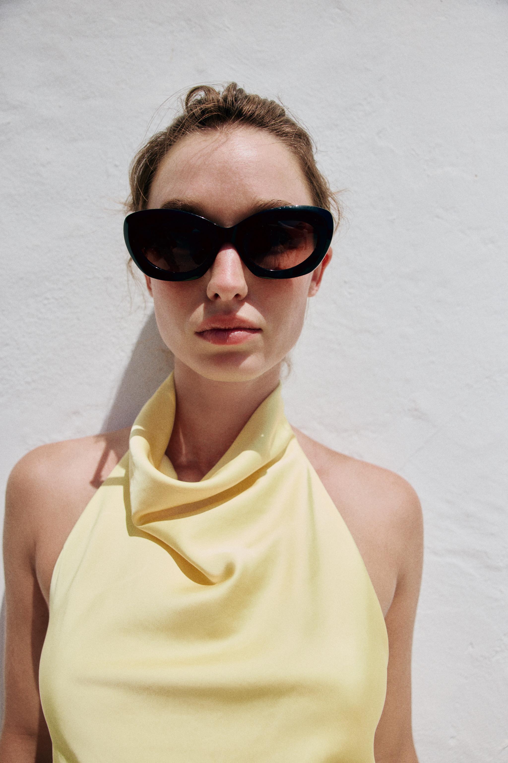 SATIN HALTER TOP - thumbnail 10