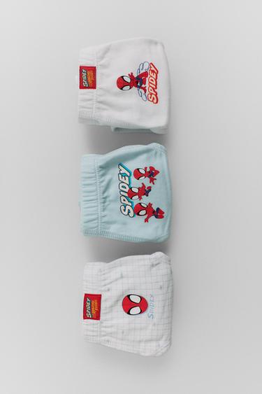 1 1/2-6 ANS/ LOT DE TROIS SLIPS SPIDEY © MARVEL - Multicolore de Zara