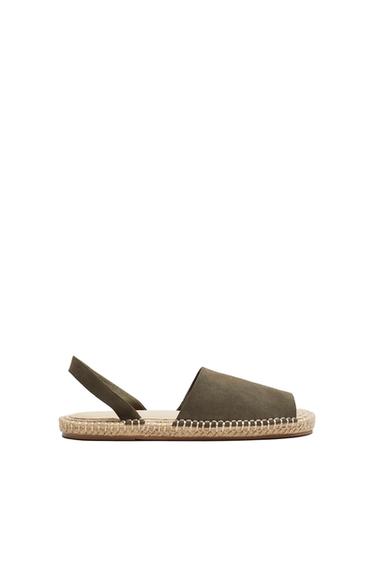 LEATHER MULE SANDALS
