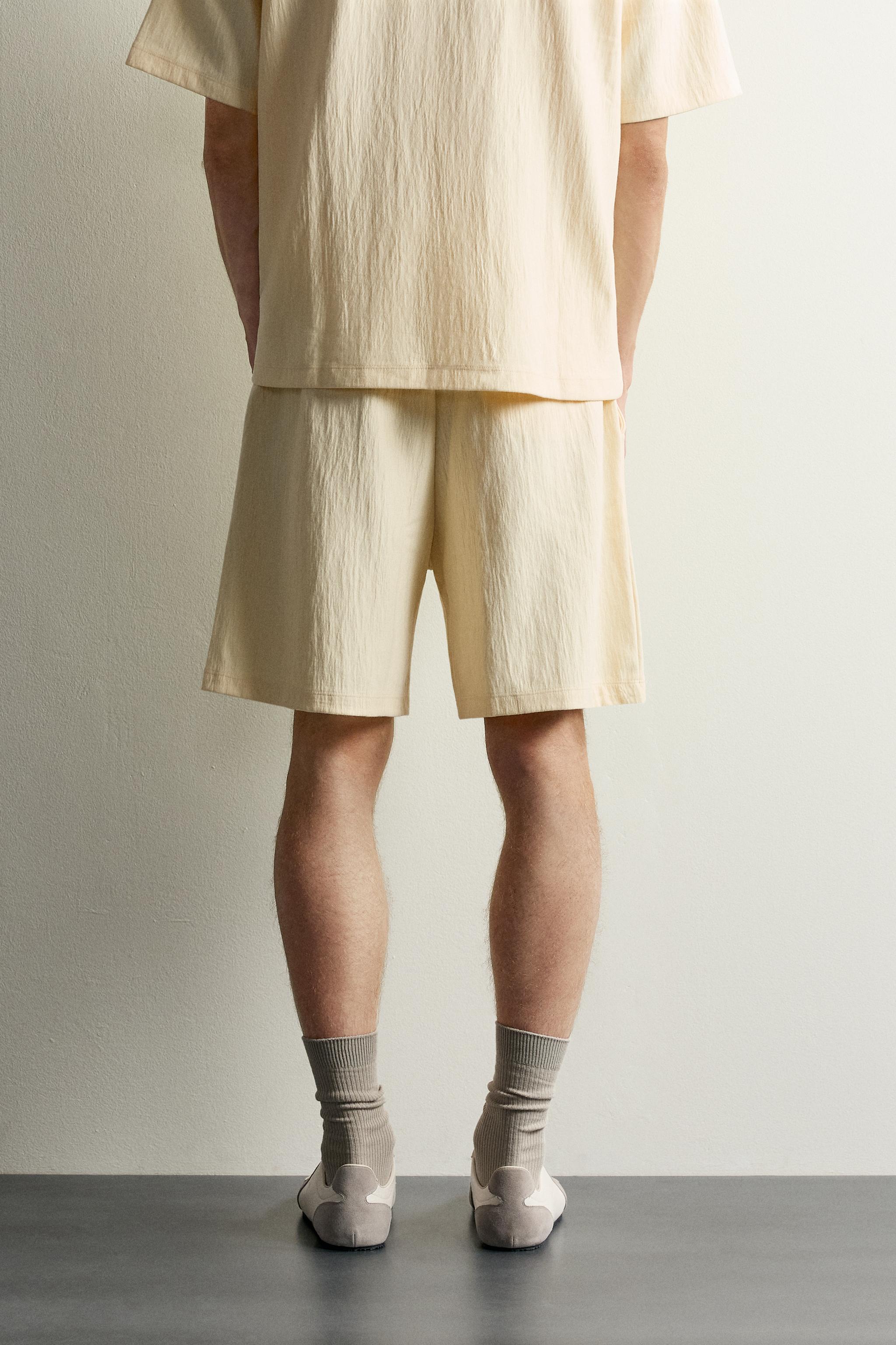 BERMUDA JOGGER STRUCTURÉ