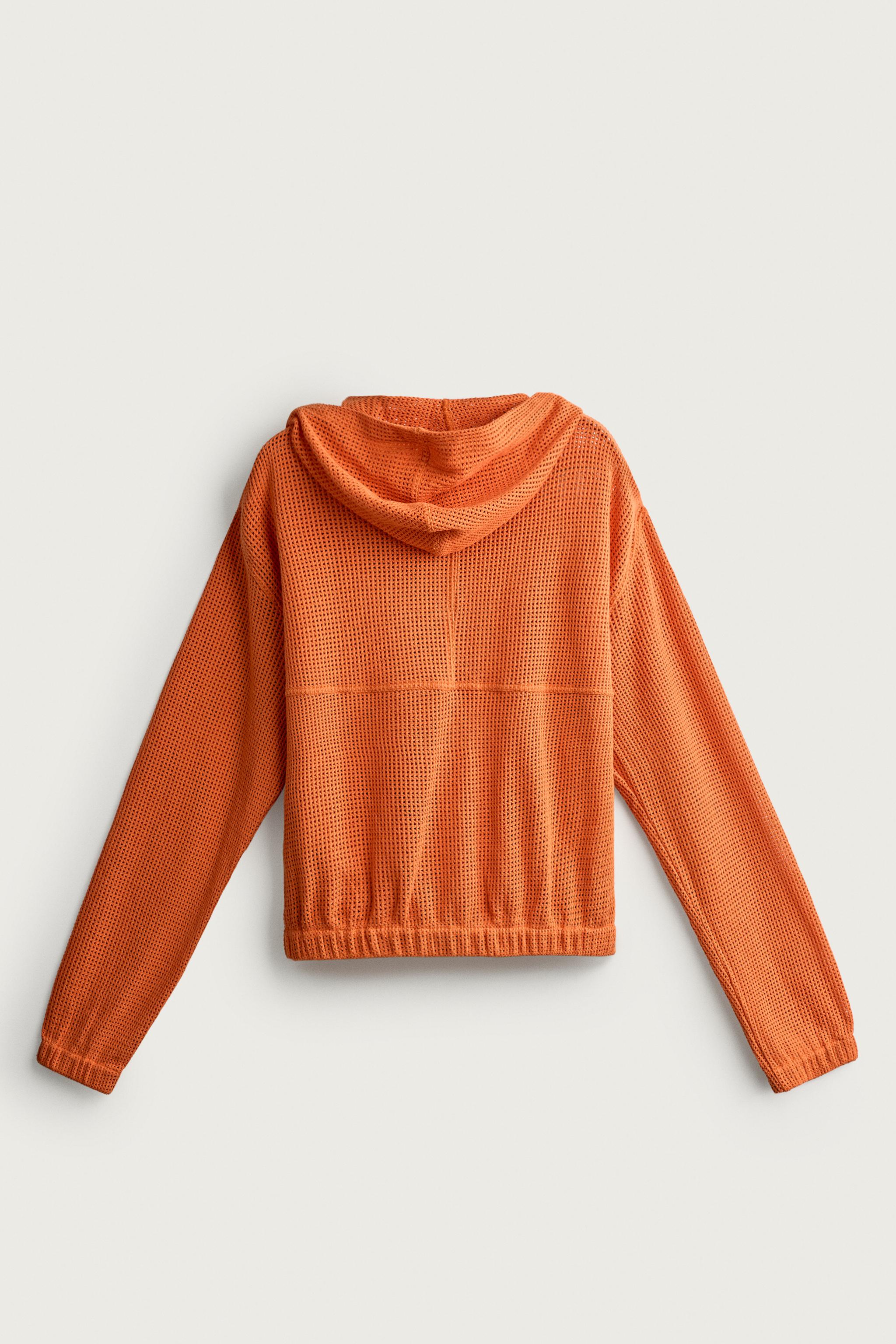 Zara FİLE DOKULU RELAXED FIT CEKET görsel 8