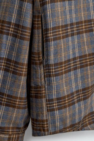 CHECK LYOCELL - WOOL SHIRT - Various by Zara - Image 3