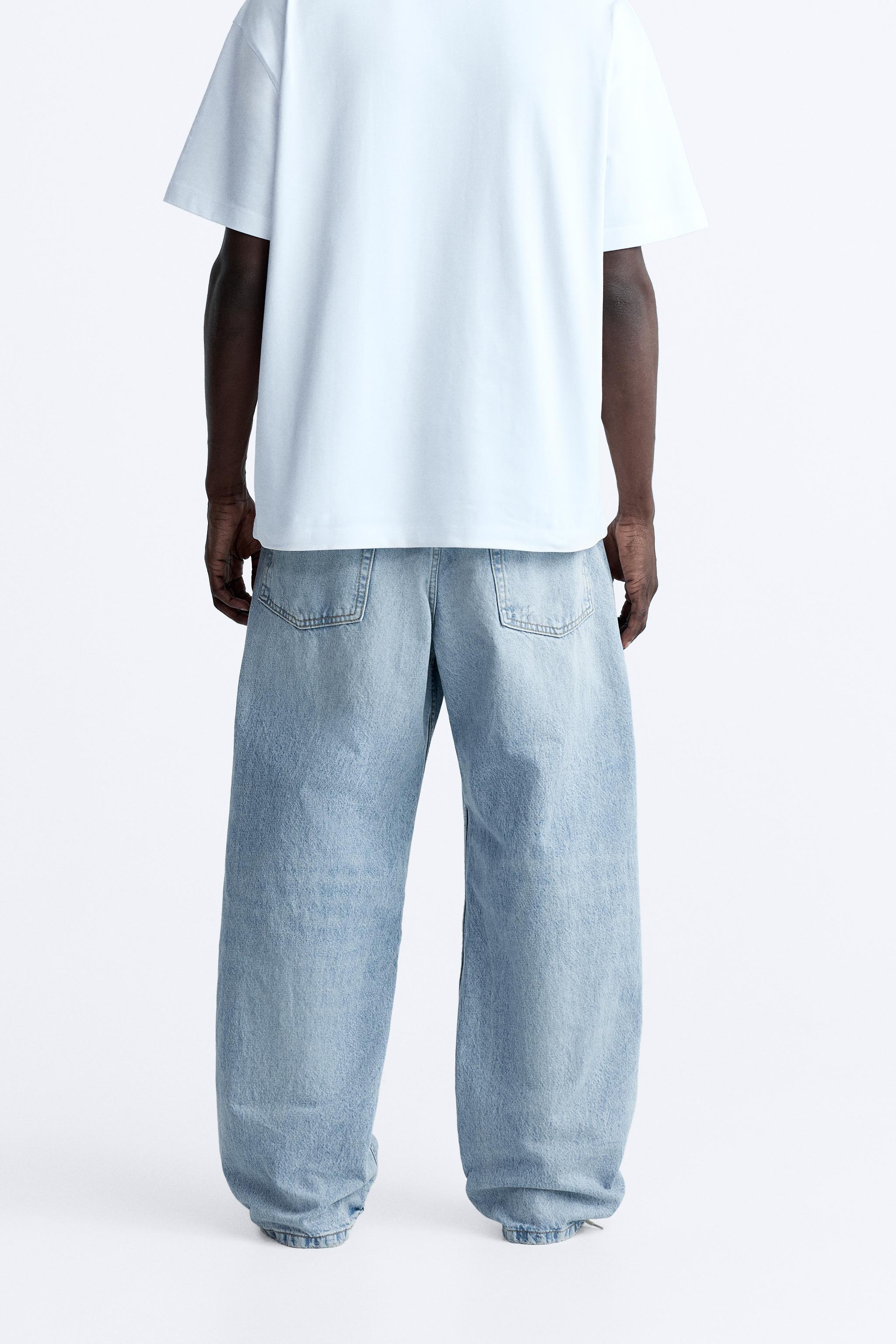 BAGGY FIT JEANS - Light blue