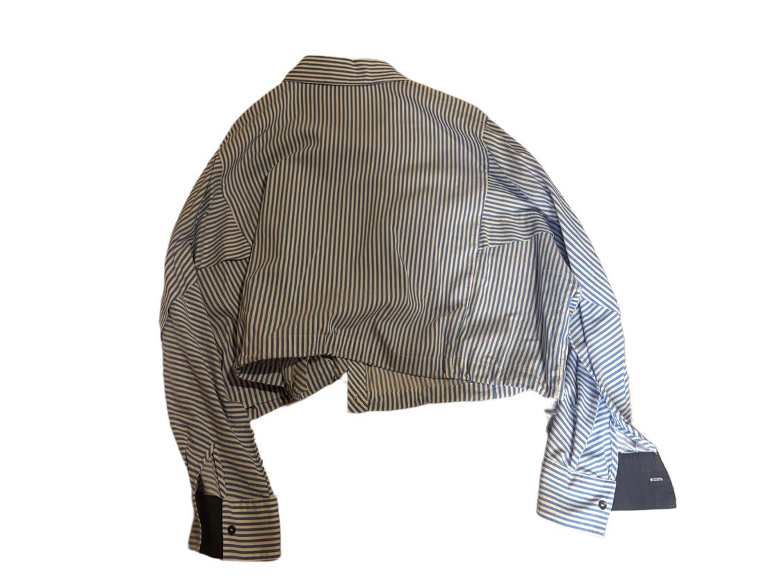 STRIPED SHIRT WITH ADJUSTABLE HEM - Image 2