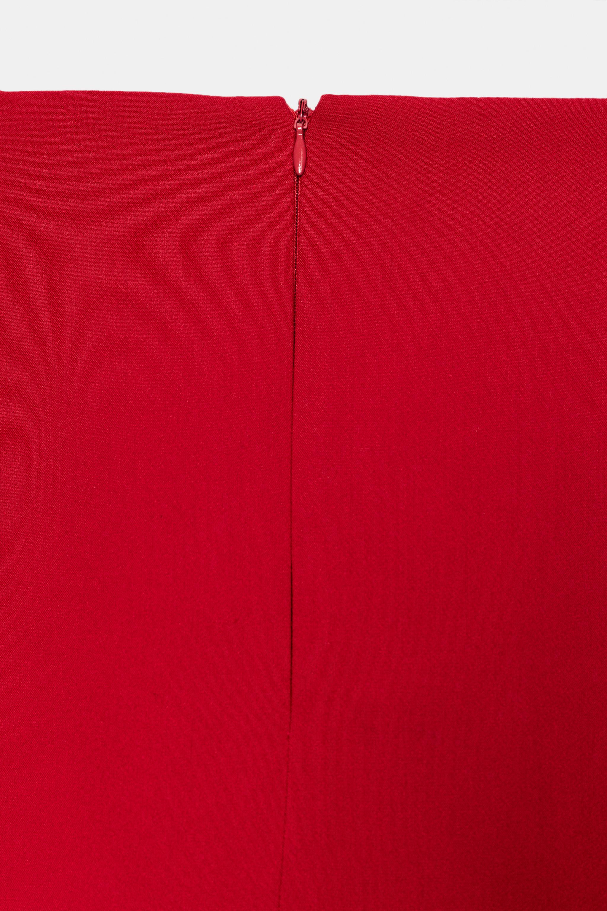 ZW COLLECTION CAPE MIDI SKIRT