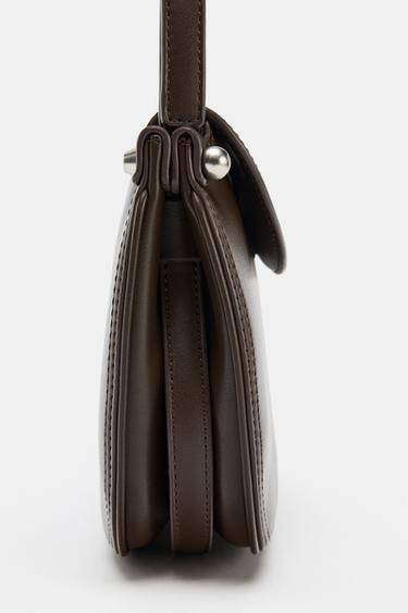 MINI SAC BANDOULIÈRE - Marron de Zara - Image 3