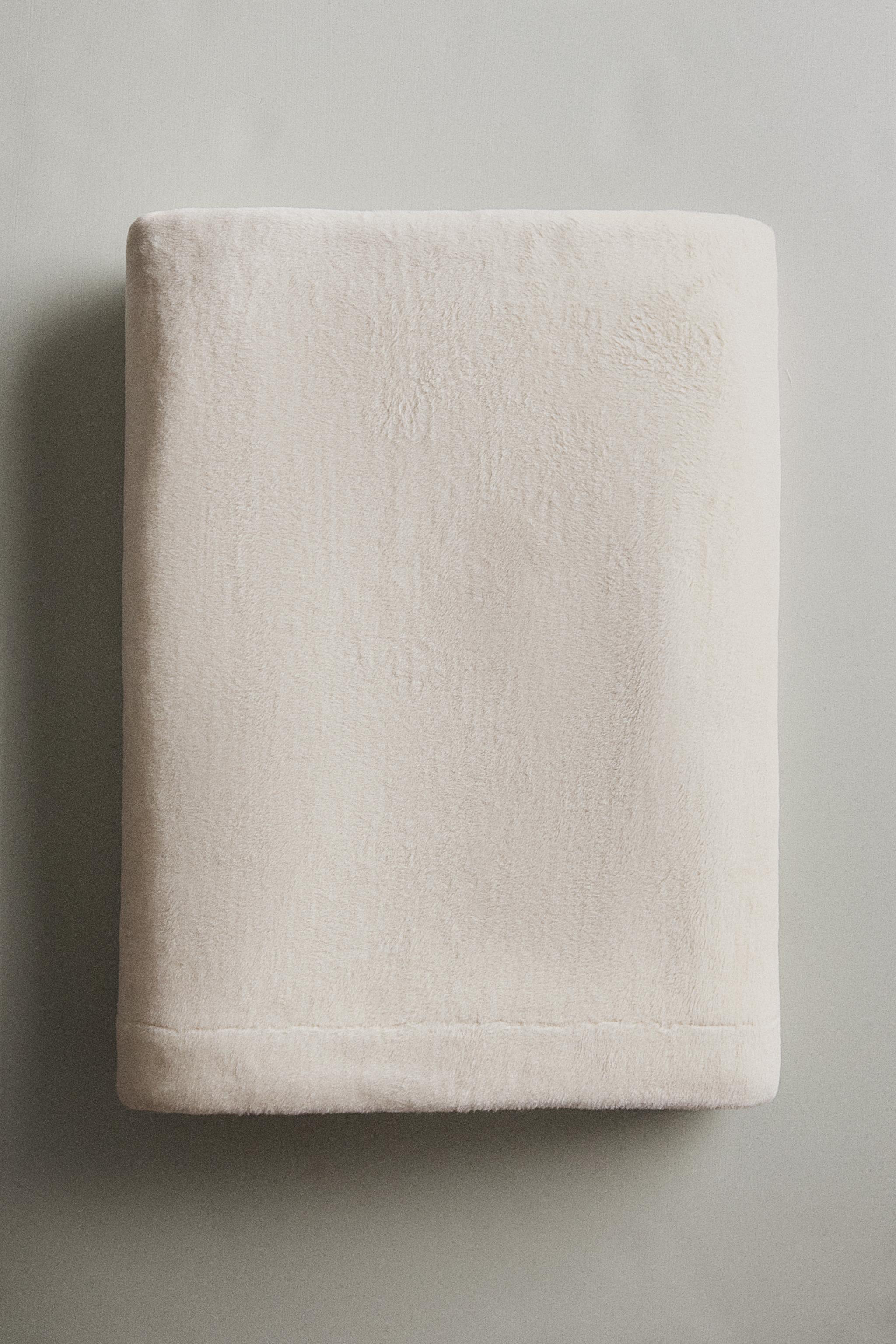 COUVERTURE UNIE COTON