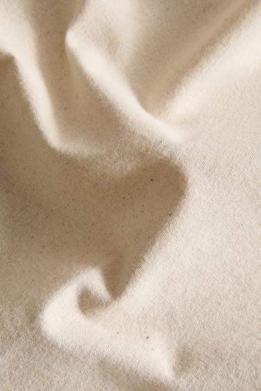 COTTON FOOTWEAR CLOTH - Cream by Zara - Image 4