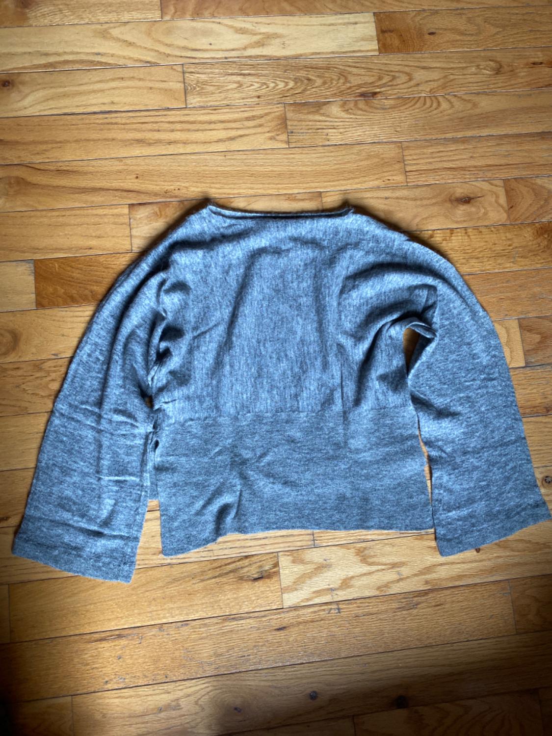 WOOL AND ALPACA BLEND FULL SLEEVE SWEATER - Image 2
