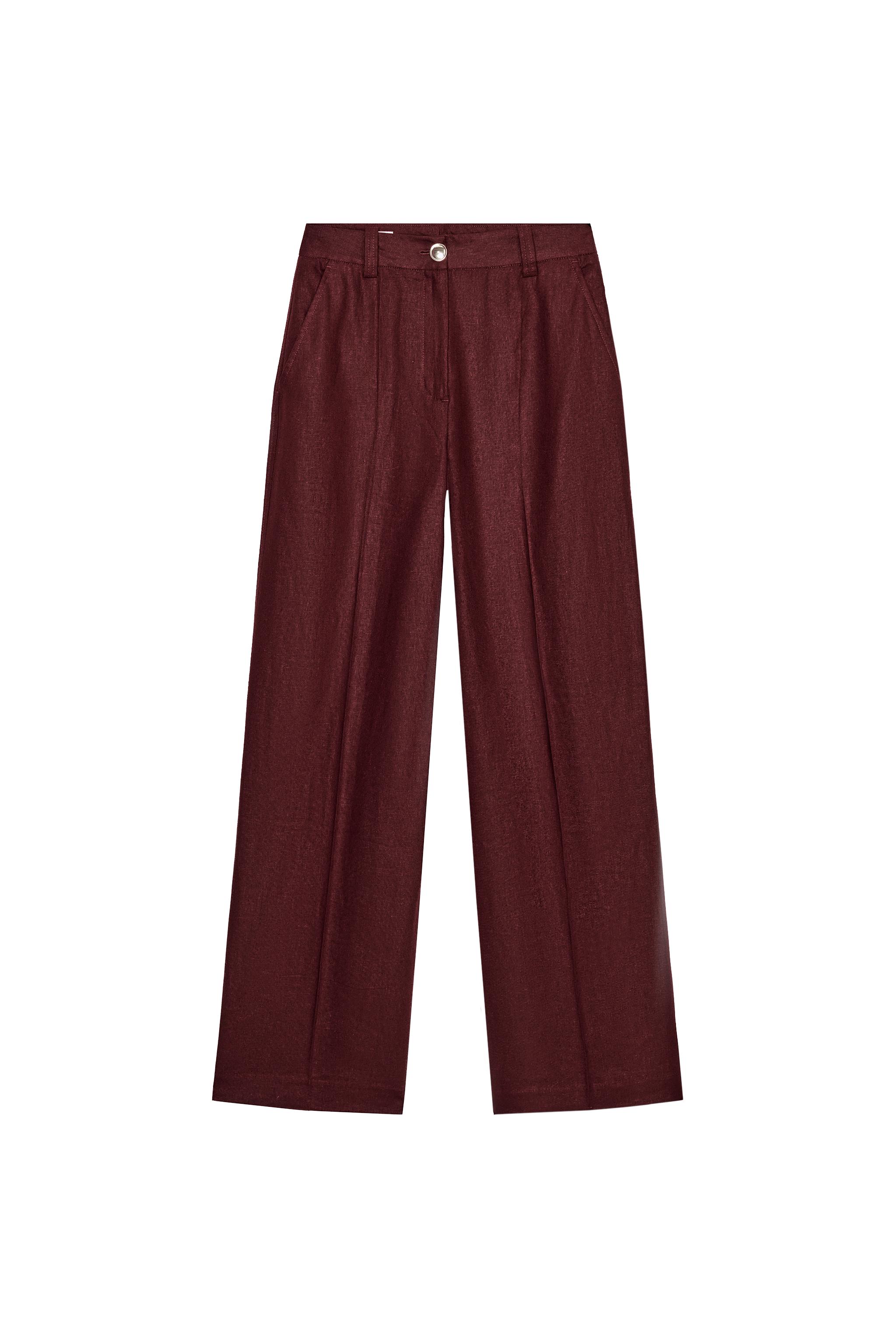 PANTALON DROIT EN LIN