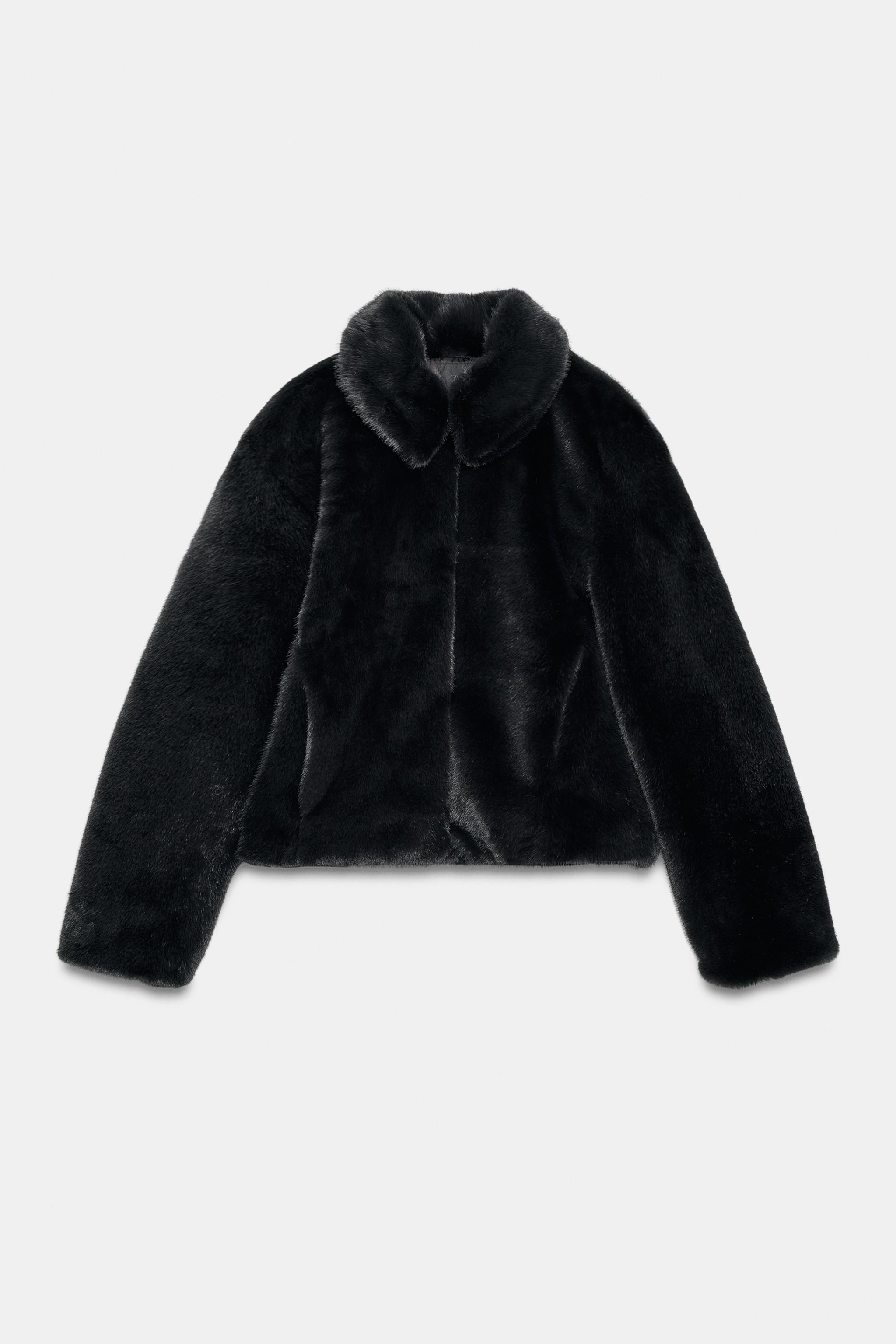 FAUX FUR SHORT COAT