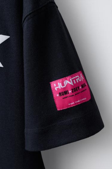 KPOP DEMON HUNTERS™ NETFLIX © PRINTED T-SHIRT - Grey by Zara - Image 3