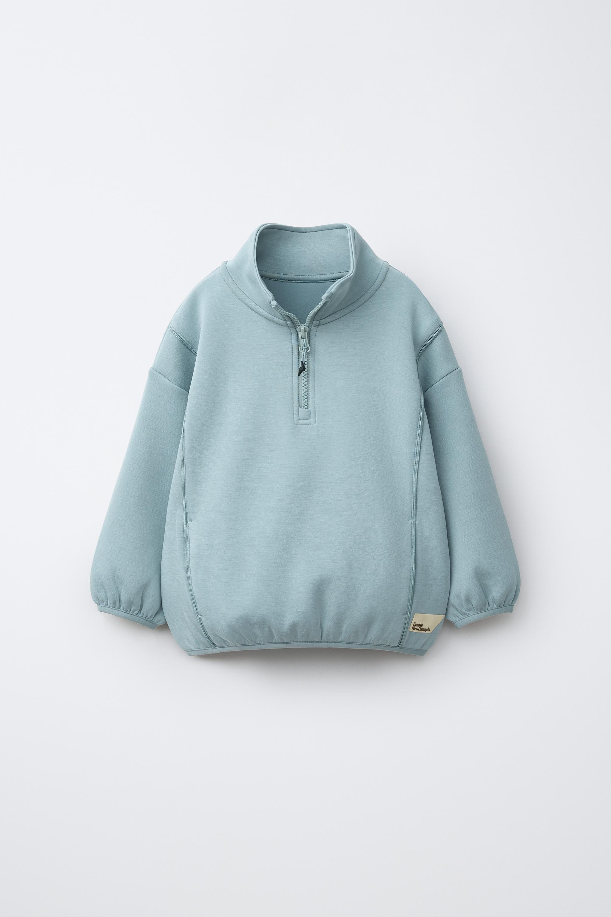 INTERLOCK LABEL SWEATSHIRT