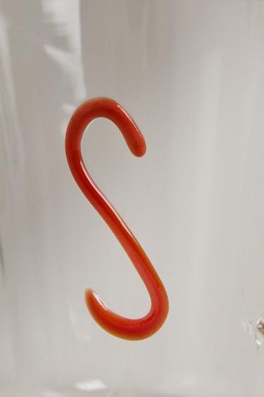 MUG BOROSILICATE INITIALE S - Orange de Zara - Image 3